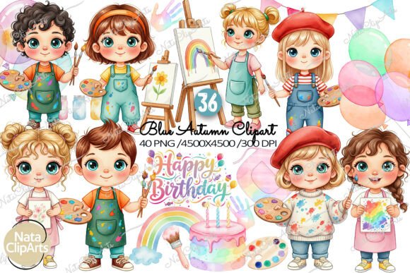 Download Kids Artist Clipart PNG - Artist Collection